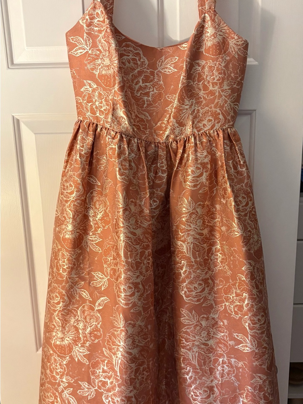 Sachin & Babi Floral Jacquard Party Dress